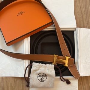 Hermes Constance Buckle Belt